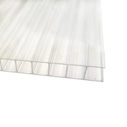 Поликарбонат сотовый (6 мм) «Прозрачный Премиум»