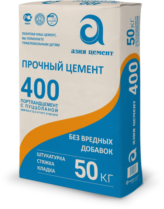 АЗИЯ ЦЕМЕНТ 400 (Д20)